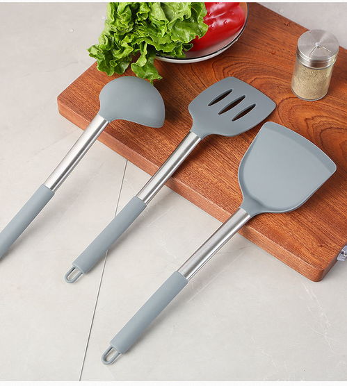食品级硅胶锅铲套装 呵护不粘锅，提升烹饪体验